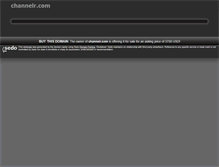 Tablet Screenshot of channelr.com